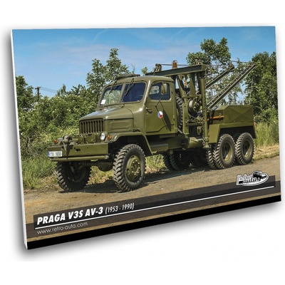 Obraz č. 07 - PRAGA V3S AV-3 (1953 - 1990) 100 x 70 cm