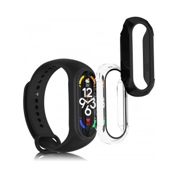 kwmobile 2x Закалено защитно стъкло за Xiaomi Mi Band 7 - прозрачен - 57029