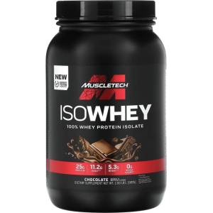 MuscleTech Iso Whey | 100% Whey Protein Isolate [907 грама] Шоколад