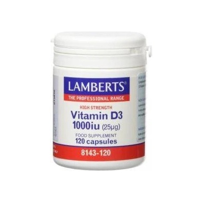 Lamberts Капсули Lamberts Витамин D3 (120 uds)