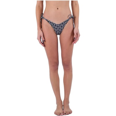 Hurley Tiki Cheeky Side Tie bikini bottom - Black (Tkmp)