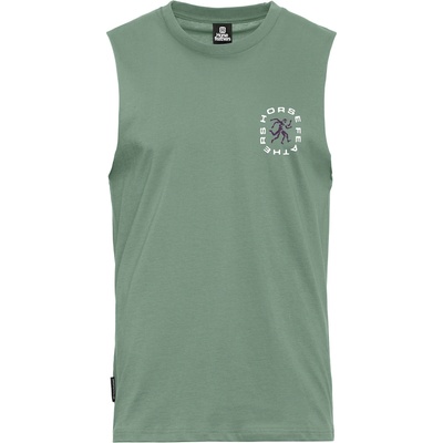 Horsefeathers Мъжка тениска Instinct - iceberg green Horsefeathers | Zelen | МЪЖЕ | XXL