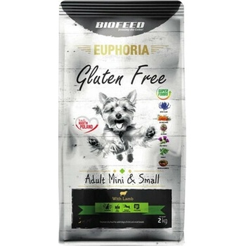 Biofeed Euphoria Gluten Free Junior Mini&Small Lamb 2 kg