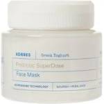 KORRES Маска за лице с пробиотици Гръцки йогурт, Korres Greek Yoghurt Probiotic Super Dose Face Mask 100ml
