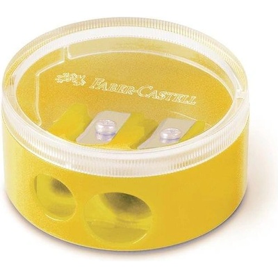 Faber-Castell Острилка, двойна, пластмасова, с контейнер (1015200017)