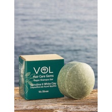 Vis Olivae Spirulina & white clay vegan solid Tuhý šampón so spirulinou a bielym ílom 55 g