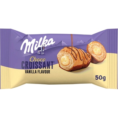 Milka Croissant s vanilkovou příchutí 50 g – Zbozi.Blesk.cz