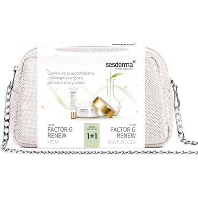 Sesderma Factor G regenerační krém s růstovým faktorem 50 ml + Sesderma Factor G protivráskový krém na oční okolí 15 ml