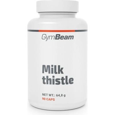 GymBeam Milk Thistle kapsuly na podporu funkcie pečene 90 kapsúl