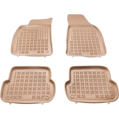 Rezaw-Plast Гумени стелки за audi a4 b6 / b7 (2001-2008) - тип леген бежови (200301b)