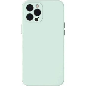 Baseus Силиконов гръб BASEUS Liquid Silica Mint за iPhone 12 IPhone 12 (3119150)