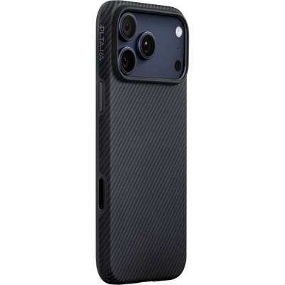 PITAKA Business защитен калъф, черно/сива - iPhone 17 Pro Max (KI1701PBM)