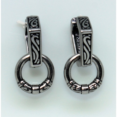 Steel Edge náušnice z chirurgickej ocele WJHE487
