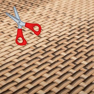 Umelý ratan - slama, výška 1m (Ratanová rohož technoratan - metráž)