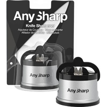 AnySharp Brúska na nože Premium s plastovým telom v blistru, strieborná ANYSHARPSILVER