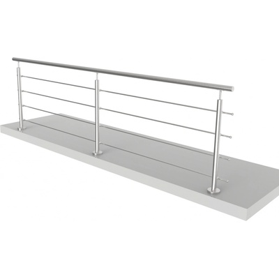 UMAKOV Nerezové zábradlí, AISI304, 3000x900mm - sada pro montáž A-ZVR90-3000