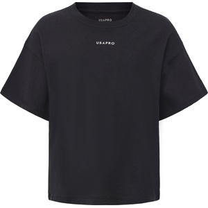 USA Pro Юношеска тениска USA Pro PRO Boxy Tee Juniors - Black