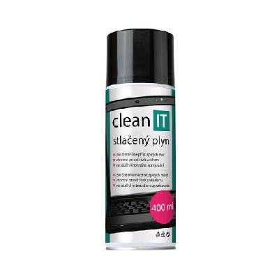 CLEAN IT Stlačený vzduch 400ml (náhrada za CL-1)