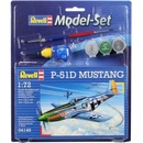 Revell model set plane 64148 P 51D Mustang 1:72