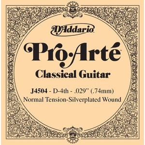 D'Addario J 4504 Единична струна за китара (J4504)