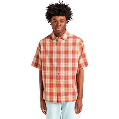 Element Риза с къс ръкав Element Drift Short Sleeve Shirt - Orange