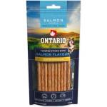 ONTARIO Лакомство Ontario Protein вкус сьомга, дъвчаща усукана пръчица 10бр 12, 7см (214-856364)