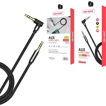 Ven-Dens Nylon Aux Audio кабел модел VD - AUX003 - Черен KP34181 (34181)