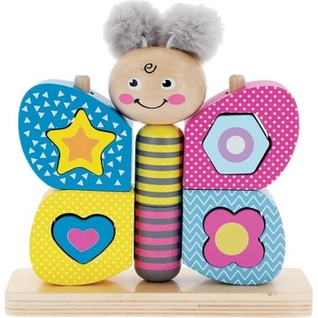 Trefl Дървен пъзел Hi Butterfly