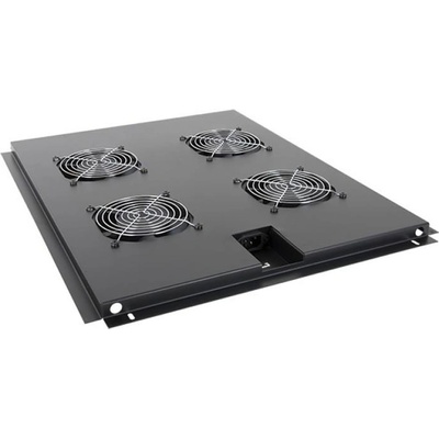 Linkbasic Вентилаторен модул с 4 вентилатора за шкаф 800 мм дълбок (cft68-4)