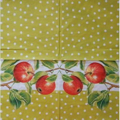 Daisy obrúsky Jablíčka a a puntík 33x33cm