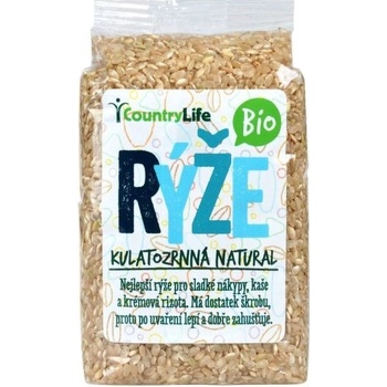 Country Life Bio Ryža gulatá natural 0,5 kg