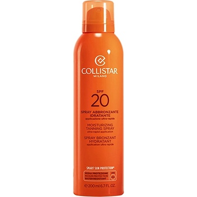 Collistar Special Perfect Tan Moisturizing Tanning Spray SPF20 Medium Protection слънцезащитен спрей spf 20 унисекс 200 мл