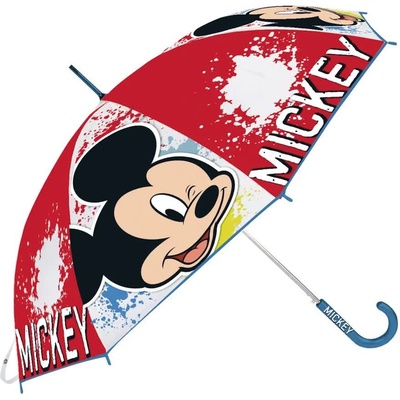 SAFTA Чадър Safta Mickey Mouse Happy Smiles umbrella 46 cm - Red (Multicolor)