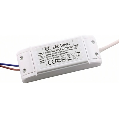 Napájecí zdroj pro 10-18 kusů 3W LED, 30-60V, 600mA