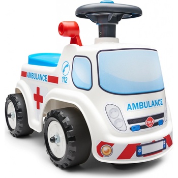 Falk 701 ambulancia s otváracím sedadlom a volantom s klaksónom