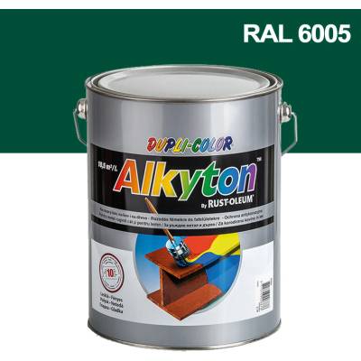 Alkyton hladký lesklý RAL 6005 5L mechová zelená