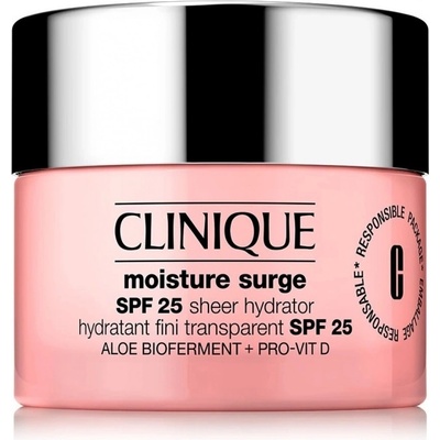 Clinique Moisture Surge Sheer Hydrator SPF 25 Кремове за лице 30ml