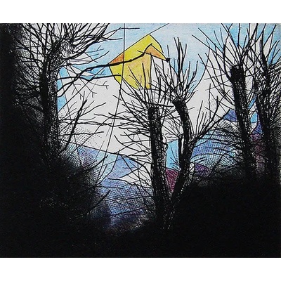 Графика " Дърветата на София"