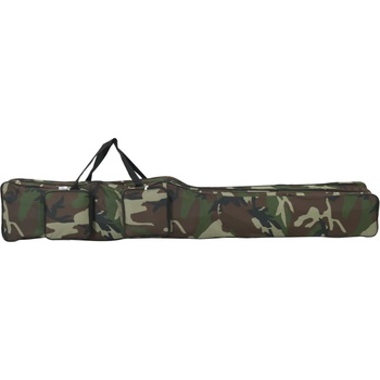 vidaXL Чанта за въдица зелена камуфлажна 150 см Оксфорд плат (4010000)