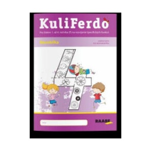 KuliFerdo Násobilka, zameranie na matematiku 4 | Barbora Kováčová, Michaela Hanáková (ISBN: 9788081403842)