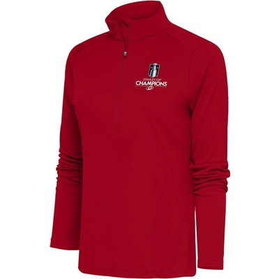 Antigua Dámska mikina Carolina Hurricanes NHL 2026 Stanley Cup Champions Statement Half-Zip