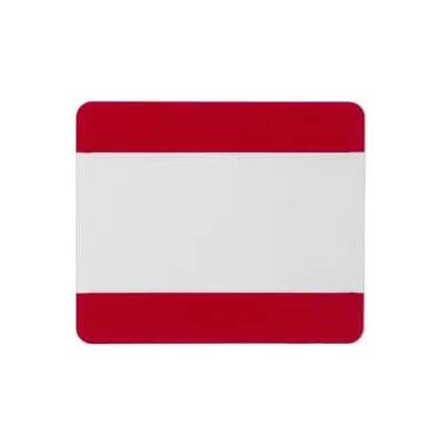 Samolepicí vyznačovací kapsy WT-5118, 1/3 A4 uzavřená – PVC, červená, 236×180 mm, balení 10 ks
