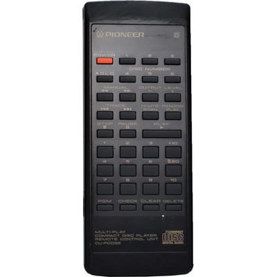GENERAL Pioneer cu-pd052 - дистанционно управление дубликат (cu-pd052)