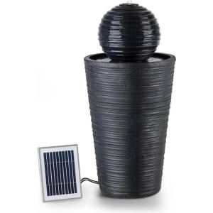Blumfeldt Liquitorre XL, соларен фонтан, 200 л/ч, слънчев панел, 2 W, акумулатор, LED, polyresin (SOL1-Liquitorre XL) (SOL1-Liquitorre XL) - klarstein