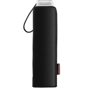 SAMSONITE Чадър Samsonite Alu Drop 3 Sections Manual Flat umbrella - Silver (Black)