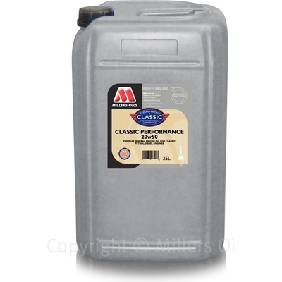 Millers Oils Classic 20W-50 25 l