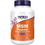 NOW NOW MSM Methylsulphonylmethane Powder, 227 Grams - fitnesdobavki - 23,27 лв