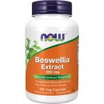 NOW NOW Boswellia Extract Turmeric Root Extract 250mg, 120 Veg Caps