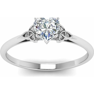 Olivie Stříbrný prstýnek se srdíčkem 2175