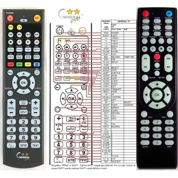 GENERAL EAGET M9 - съвместимо дистанционно управление на марката General (M9)